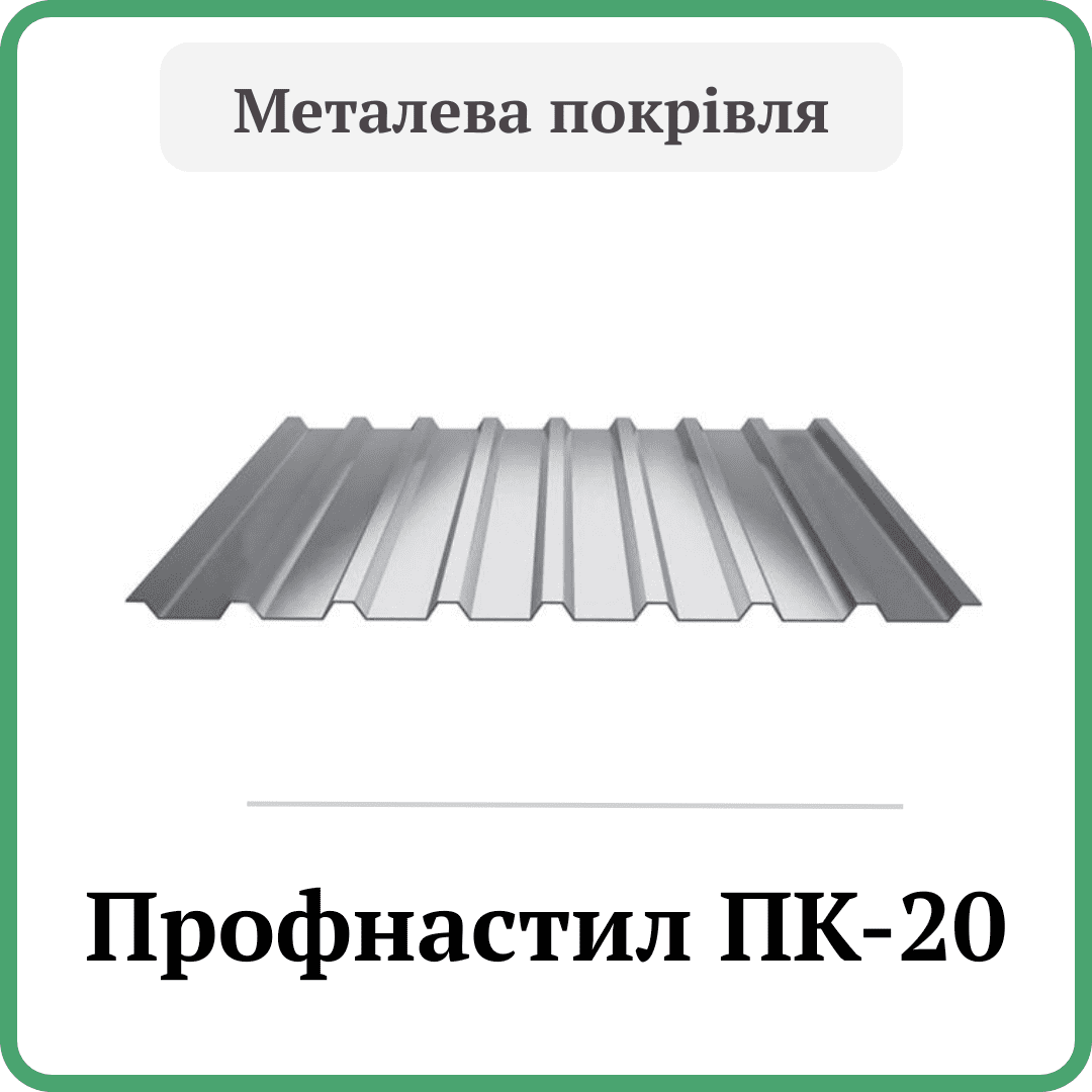 Профнастіл ПК-20